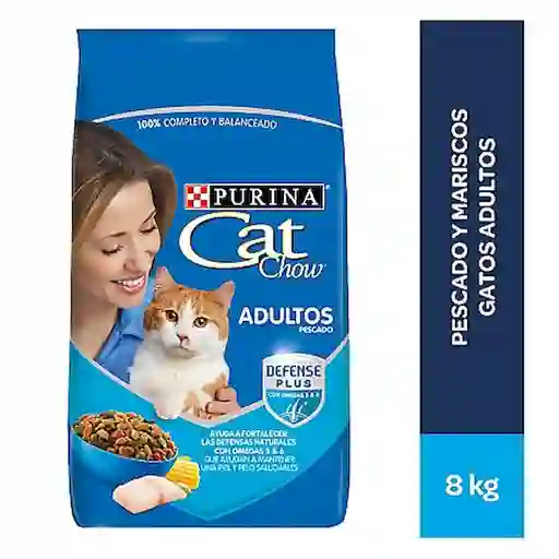 Cat Chow Alimento Para Gato Adulto Pescado