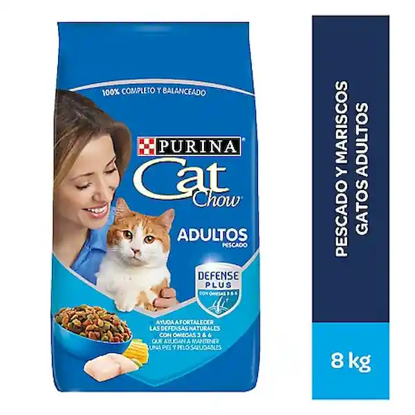 Cat Chow Alimento Para Gato Adulto Pescado