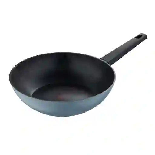 Noia Wok Aluminio Forjado Azul 28 cm