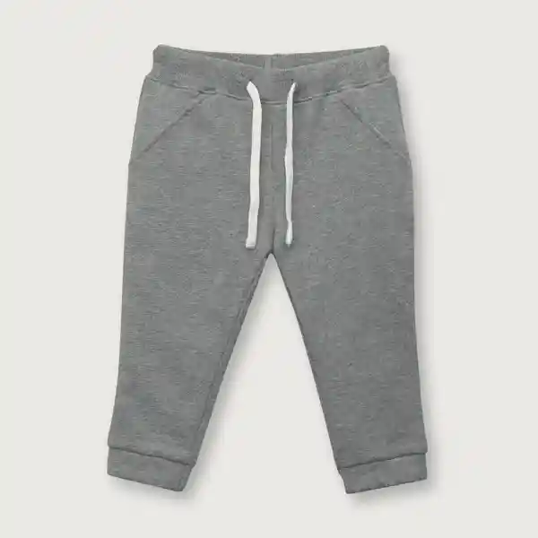 Pantalón Buzo de Niño de Buzo Gris Talla 4A Opaline