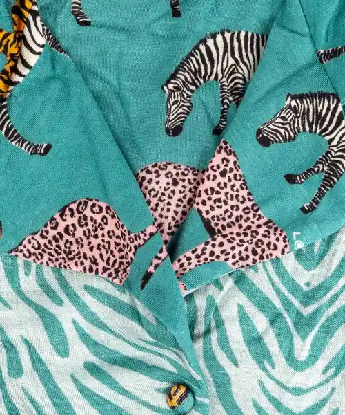 Pijama Dreamy Camisero Manga Corta Wild Green Talla XL Lounge