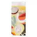 Paño Cocina de Algodón Velour Estampado Amarillo