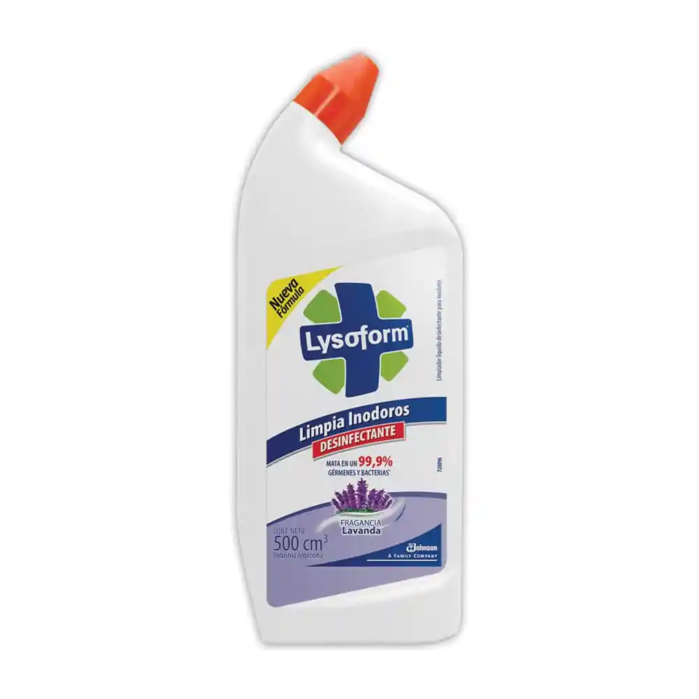 Lysoform Desinfectante y Limpiador de Inodoros Lavanda