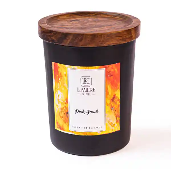 Vela Aromática Arenas Rosas Black Lumiere du Ciel