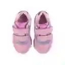 Zapatillas Urbana Bebé Niña Rosado Talla 21 Pillin