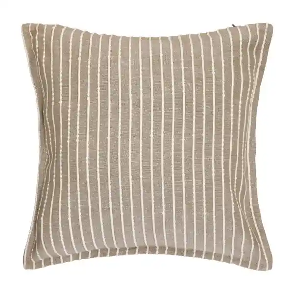 Funda de Cojín Algodón Hilado Líneas 45 x 45 cm Casaideas