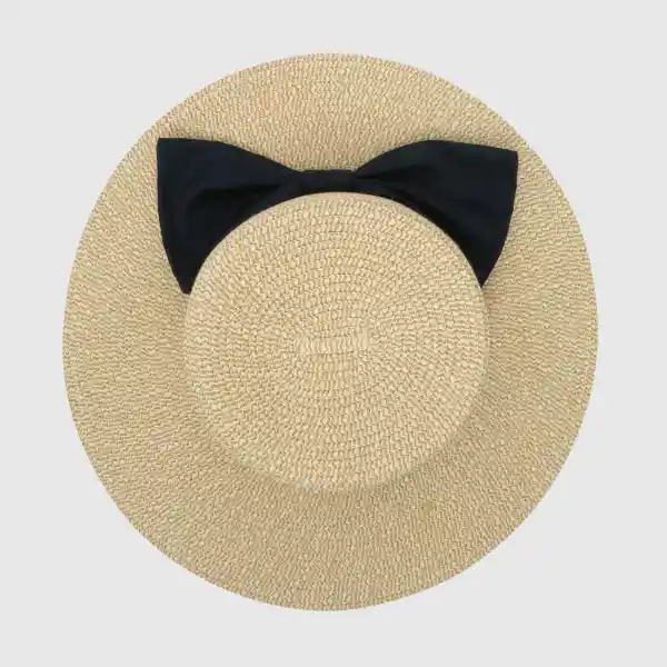 Sombrero Rafia Beige de Niña de Talla S Colloky