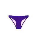 Bikini Calzón Con Pinza Trasera Morado Talla XS Samia