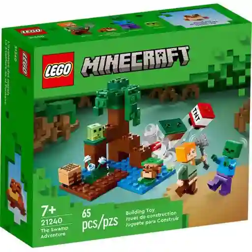 Lego Set de Construcción Minecraft la Aventura en el Pantano