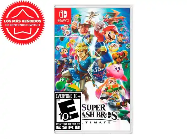 Videojuego Súper Smash Bros Ultimate Nintendo Switch
