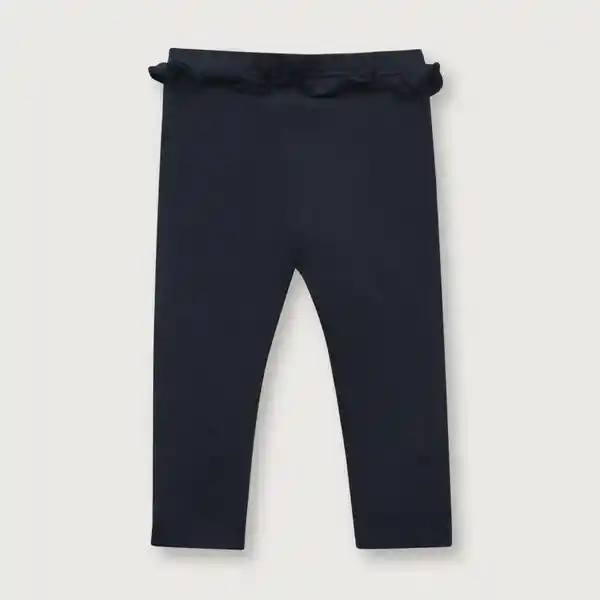 Pantalón Esenciales de Niña Azul Talla 6M Opaline