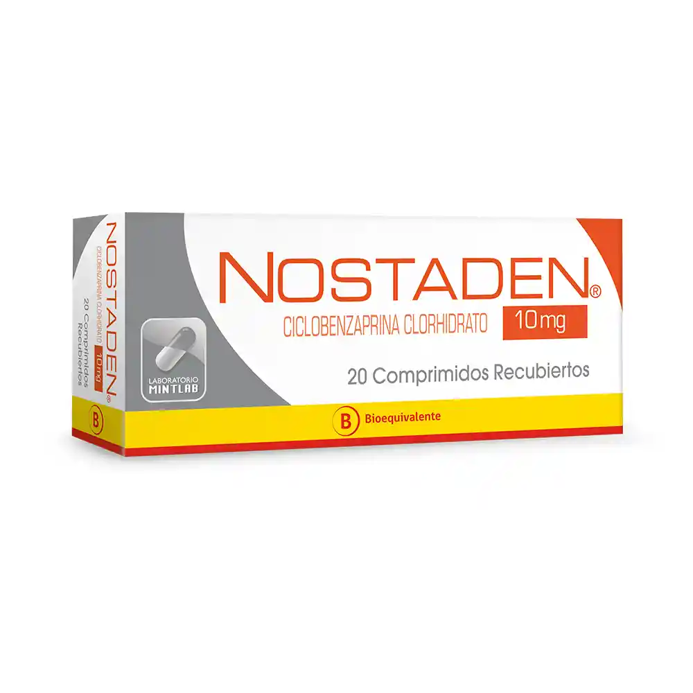 Ciclobenzaprina Nostaden 10 Mg