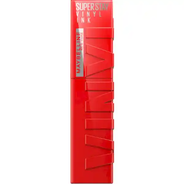 Maybelline Labial Super Stay Vinyl Ink Red-Hot N°25