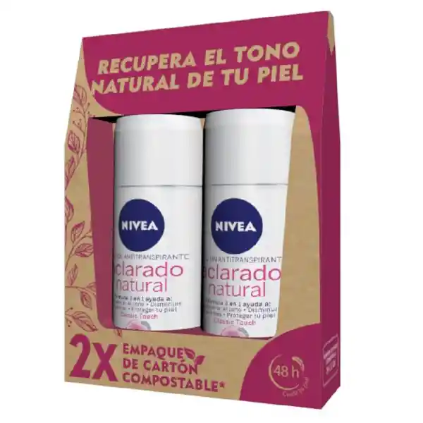 Nivea Desodorante Aclarante Natural