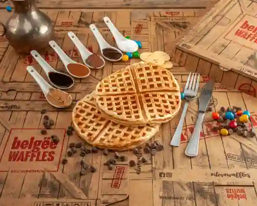 1 Waffle  1 Salsa