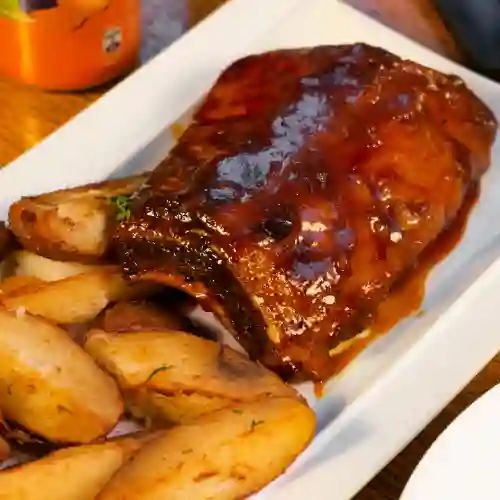 Costillar bbq
