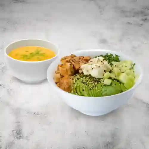 Gohan Tori + Miso Soup