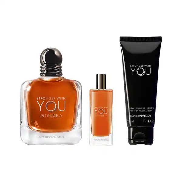 Giorgio Armani Perfume Stronger With You + Mini + Gel Ducha