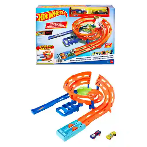 Hot Wheels Pista Action Circuito Giro Veloz - HTK17