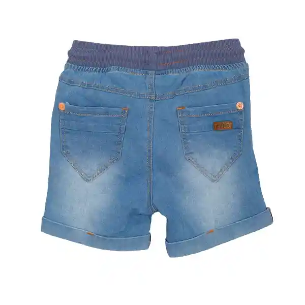 Bermuda Bebé Niño Denim Pillin 4 a