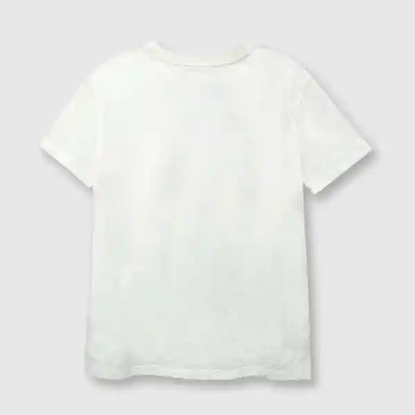 Polera Disney 100 de Niño Off White Talla 12A Colloky