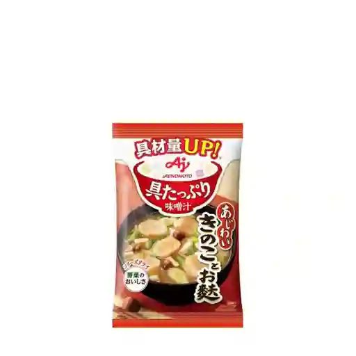 Ajinomoto Sopa Instantánea Miso Champiñones fu