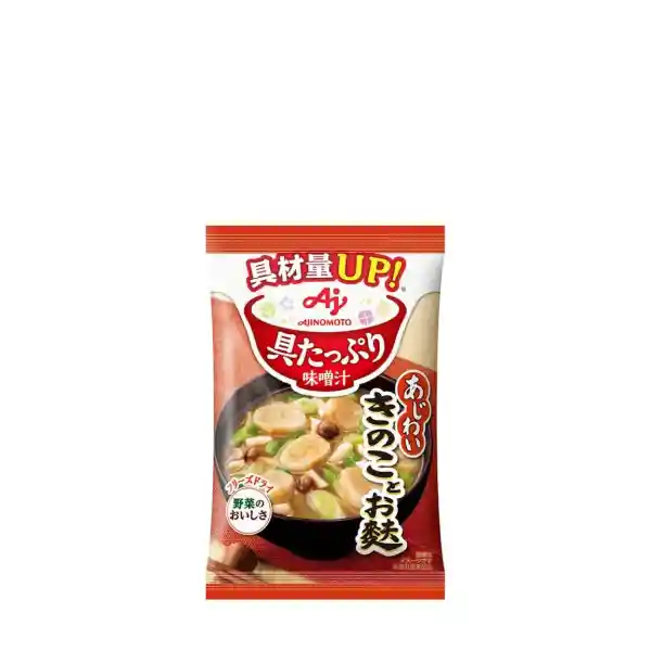 Ajinomoto Sopa Instantánea Miso Champiñones fu