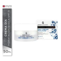 Skin Academy Crema Día Hidratante Hydra Therapy Spf15