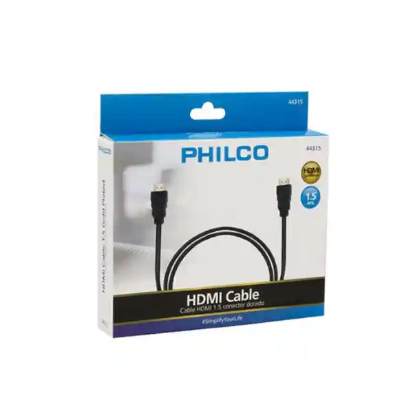 Cable Philco 44315 Hdmi A Hdmi 1.5mts