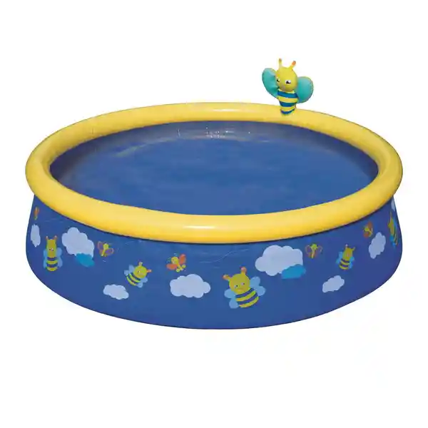 Fastset Piscina Spra Abeja Azul