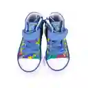 Zapatillas Bebe Niño Azul eléctrico Pillin 26