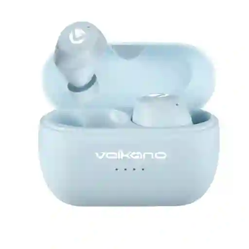 Volkano Audífonos Tws Serie Pisces Celeste