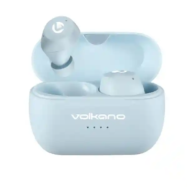 Volkano Audífonos Tws Serie Pisces Celeste