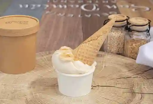 Gelato de Plátano Manjar