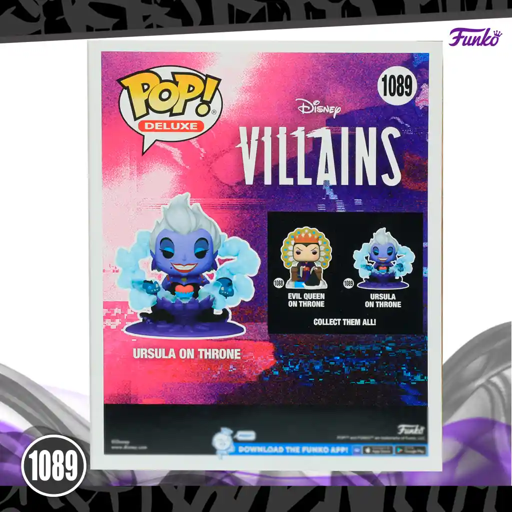 Funko Pop! Figura de Acción Disney Villains Ursula on Throne