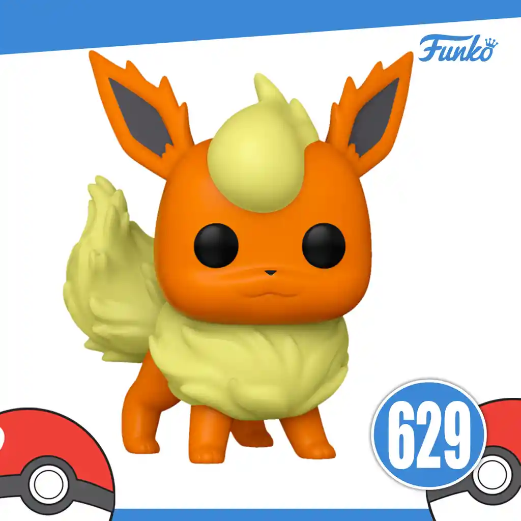 Funko Pop! Figura de Colección Games Pokémon Flareon