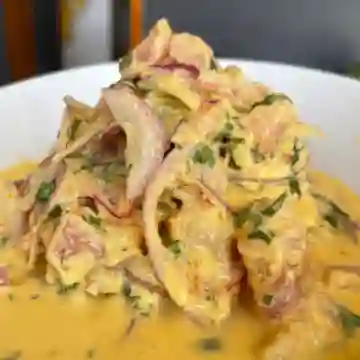 Ceviche Atún Huancaina Spicy