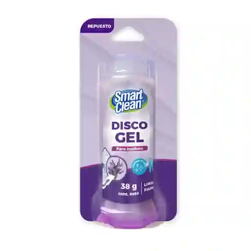 Smart Clean Disco Gel Para Inodoros Lavanda 38 g