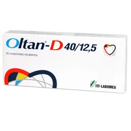Oltan Hipotensores -D Com.40/12.5Mg.30