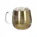 Tazón de Vidrio Con Glitter 340 mL Casaideas