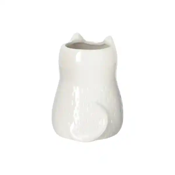 Maceta de Cerámica Gato Alto 10.5 x 15 cm Casaideas
