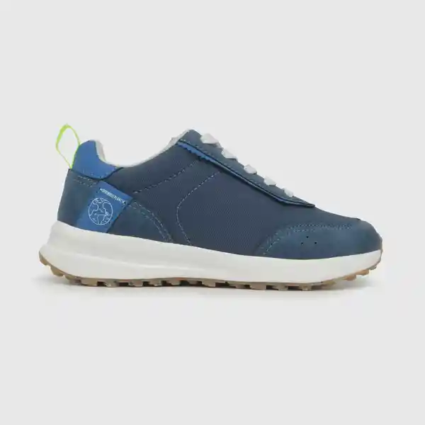 Zapatillas Urbana Reciclada de Niño Azul Talla 33 Colloky