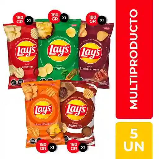 Combo Lay's Sabores