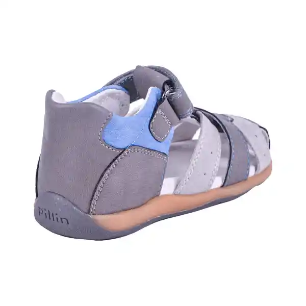 Sandalias Niño Gris Pillin 26