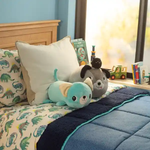 Cojín de Animal Con Mascota Gris 27 x 30.5 cm Casaideas