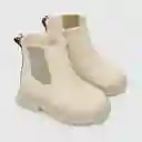 Booties Para Niña Elástico Blanco Talla 24 Colloky