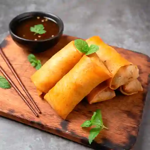 Arrollados de Jamón y Queso