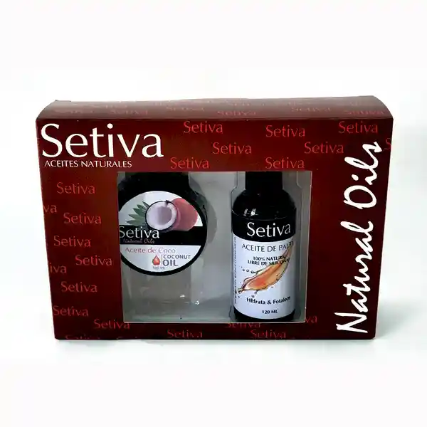 Setiva Set Estuche Aceite Coco - Palta