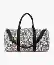 Lounge Bolso Paradiso Abstract Black Flower