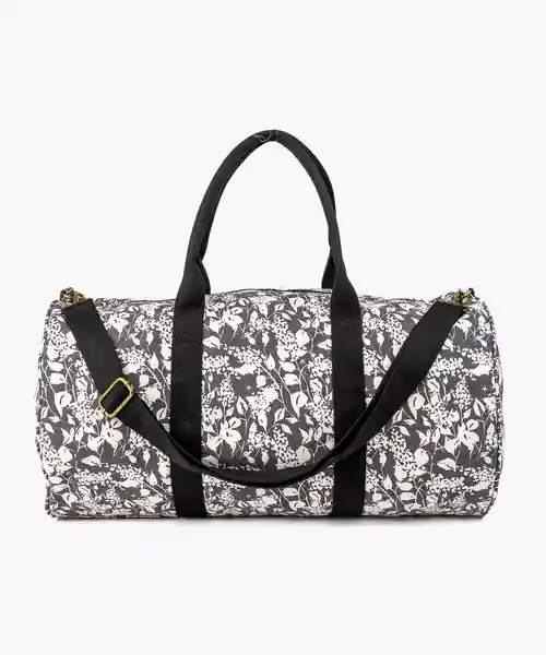 Lounge Bolso Paradiso Abstract Black Flower